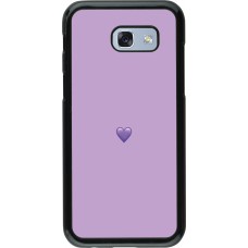 Coque Samsung Galaxy A5 (2017) - Valentine 2023 purpule single heart