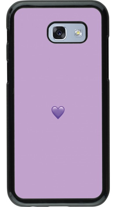 Coque Samsung Galaxy A5 (2017) - Valentine 2023 purpule single heart