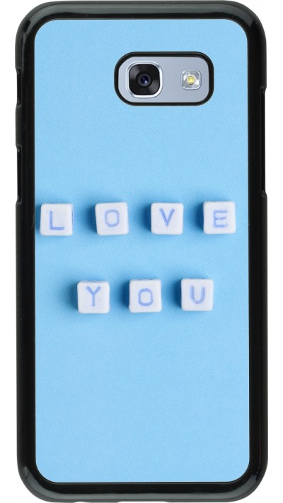 Coque Samsung Galaxy A5 (2017) - Valentine 2023 blue love you