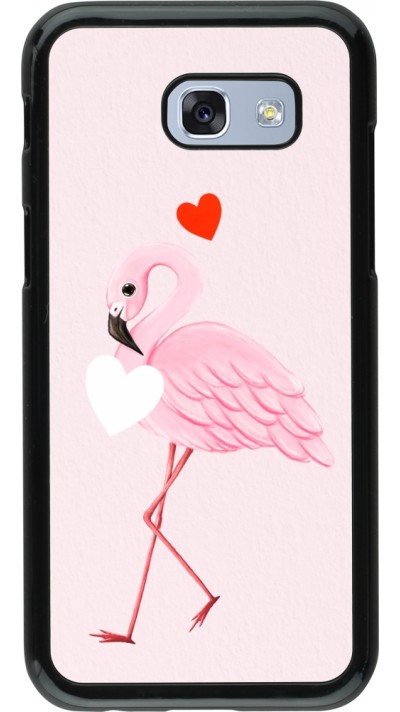 Coque Samsung Galaxy A5 (2017) - Valentine 2023 flamingo hearts