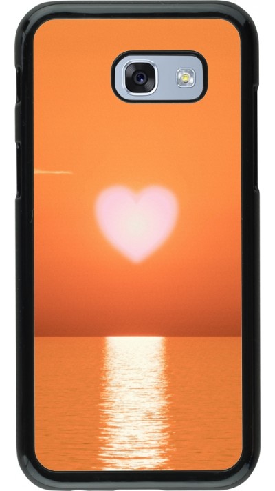 Coque Samsung Galaxy A5 (2017) - Valentine 2023 heart orange sea