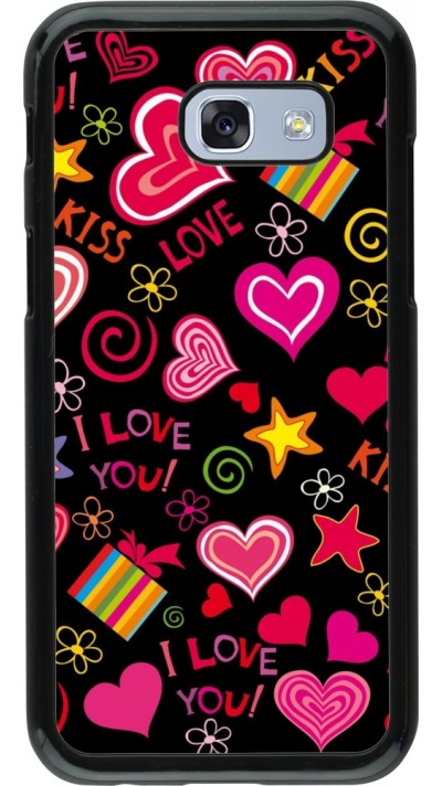 Coque Samsung Galaxy A5 (2017) - Valentine 2023 love symbols