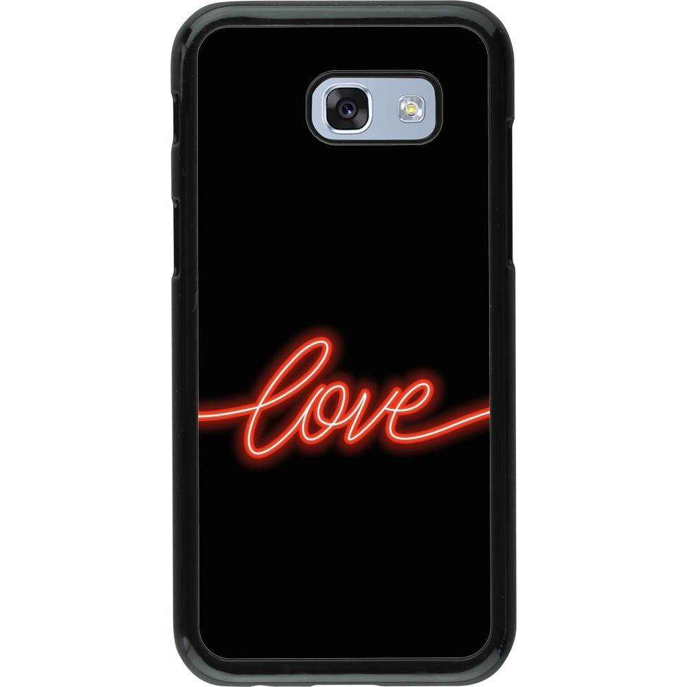 Coque Samsung Galaxy A5 (2017) - Valentine 2023 neon love