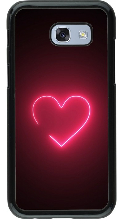 Coque Samsung Galaxy A5 (2017) - Valentine 2023 single neon heart