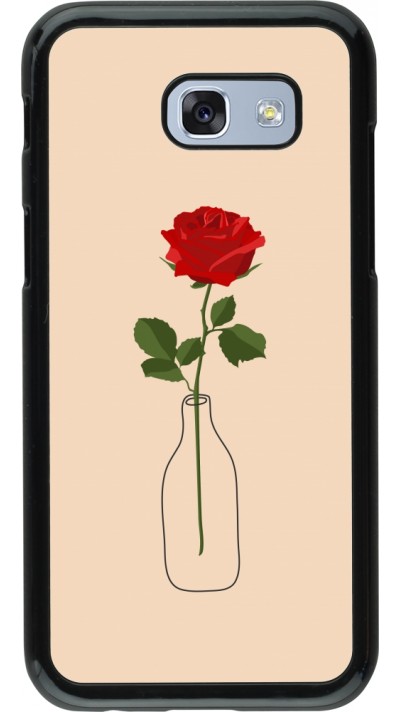 Coque Samsung Galaxy A5 (2017) - Valentine 2023 single rose in a bottle