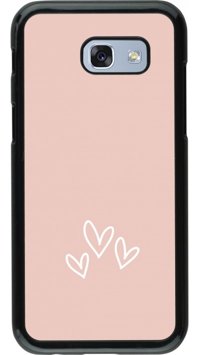 Coque Samsung Galaxy A5 (2017) - Valentine 2023 three minimalist hearts