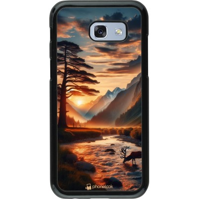 Coque Samsung Galaxy A5 (2017) - Valley Sunset Deer Tree