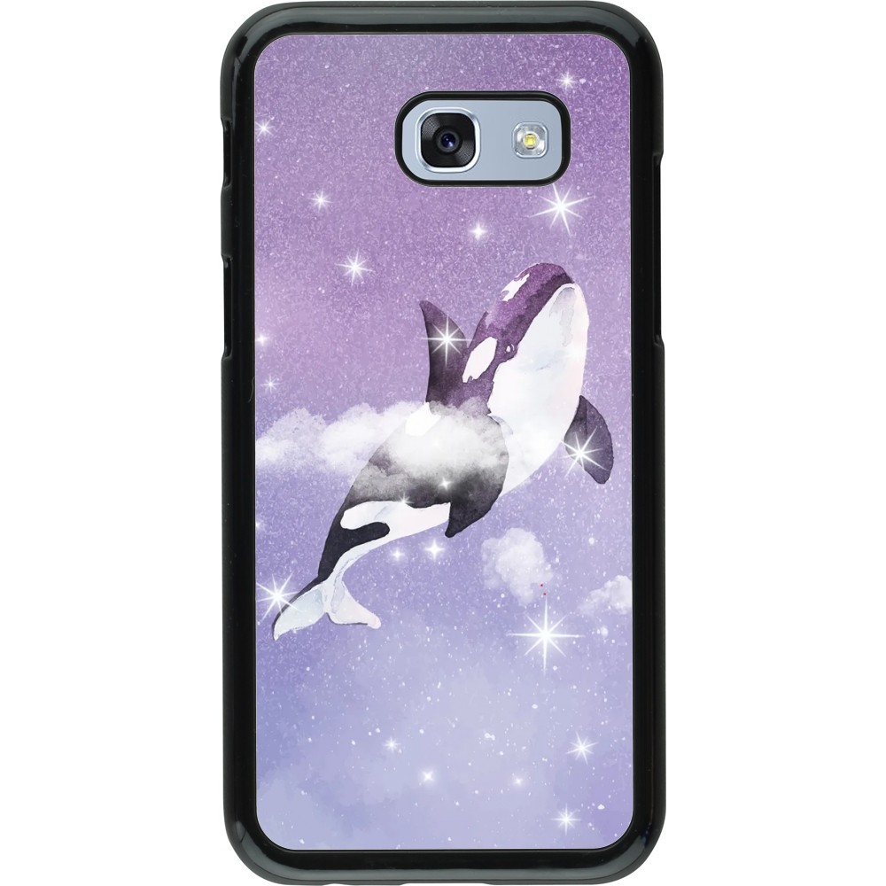 Coque Samsung Galaxy A5 (2017) - Whale in sparking stars