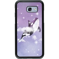 Coque Samsung Galaxy A5 (2017) - Whale in sparking stars