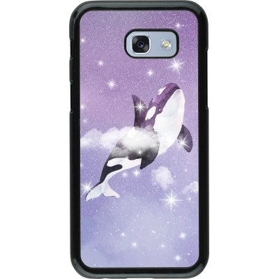 Hülle Samsung Galaxy A5 (2017) - Whale in sparking stars