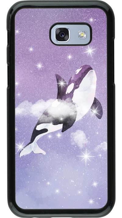 Coque Samsung Galaxy A5 (2017) - Whale in sparking stars