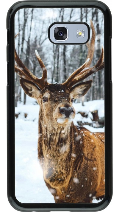 Coque Samsung Galaxy A5 (2017) - Winter 22 Cerf sous la neige