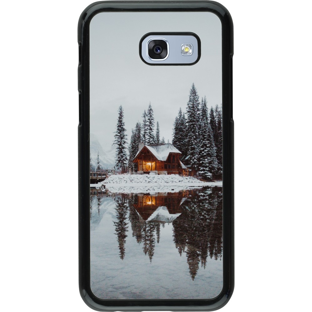 Coque Samsung Galaxy A5 (2017) - Winter 25 Winter house forest afternoon