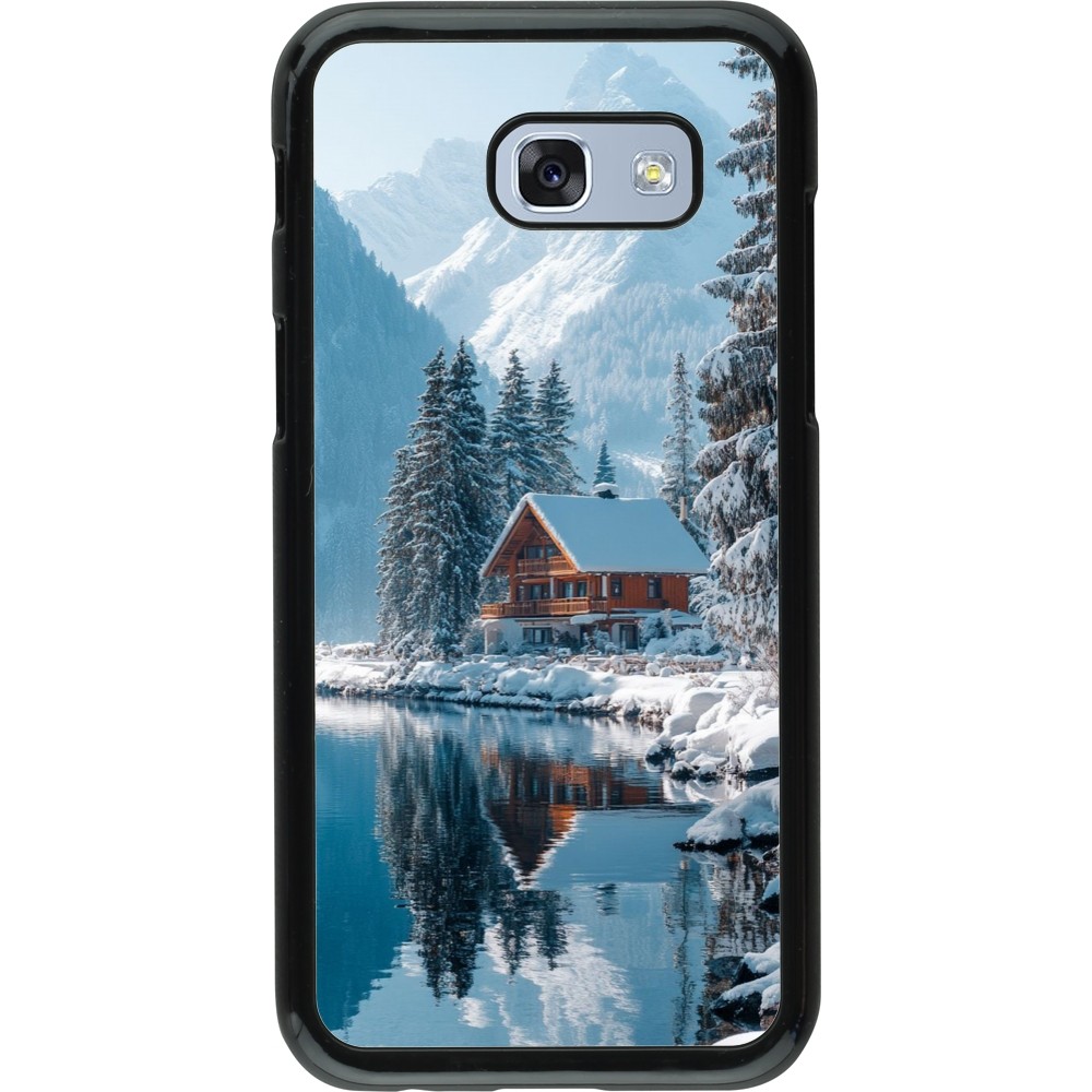 Coque Samsung Galaxy A5 (2017) - Winter 25 Winter house forest day