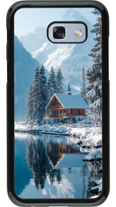 Coque Samsung Galaxy A5 (2017) - Winter 25 Winter house forest day