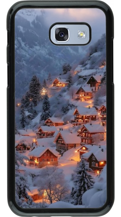 Coque Samsung Galaxy A5 (2017) - Winter 25 Winter snowy village