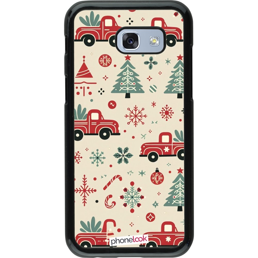 Samsung Galaxy A5 (2017) Case Hülle - Weihnachten 2024 Lkw Tanne