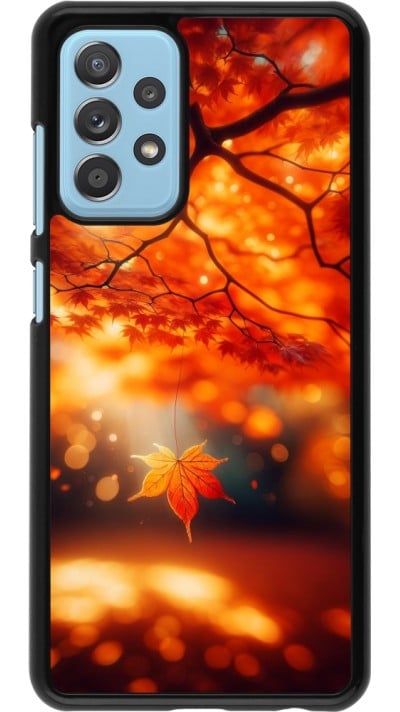 Samsung Galaxy A52 Case Hülle - Herbst Magisch Orange