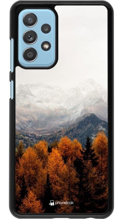 Hülle Samsung Galaxy A52 - Autumn 21 Forest Mountain
