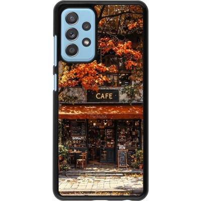 Samsung Galaxy A52 Case Hülle - Autumn 25 Coffee shop