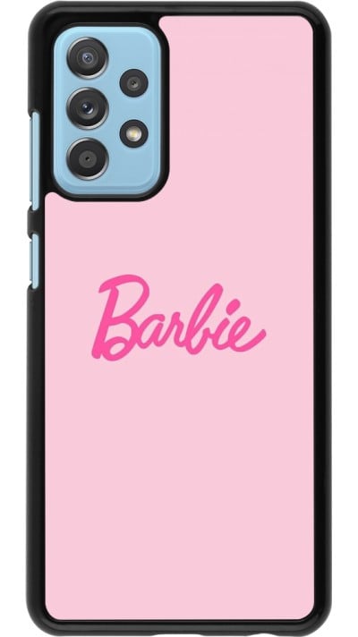 Samsung Galaxy A52 Case Hülle - Barbie Text