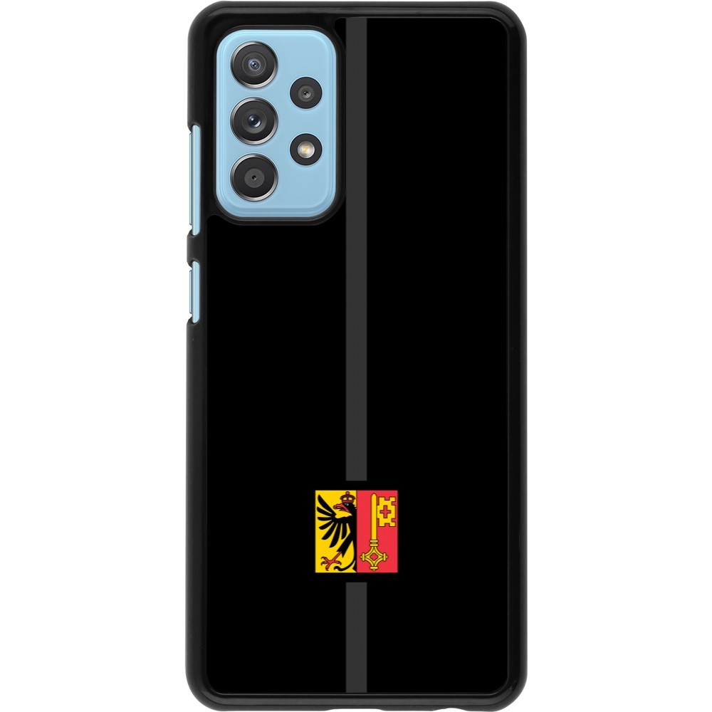 Samsung Galaxy A52 Case Hülle - Kanton GE schwarz