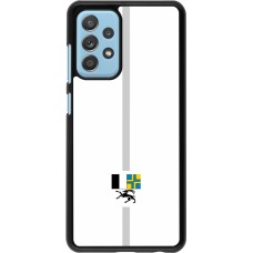 Samsung Galaxy A52 Case Hülle - Kanton GR weiss