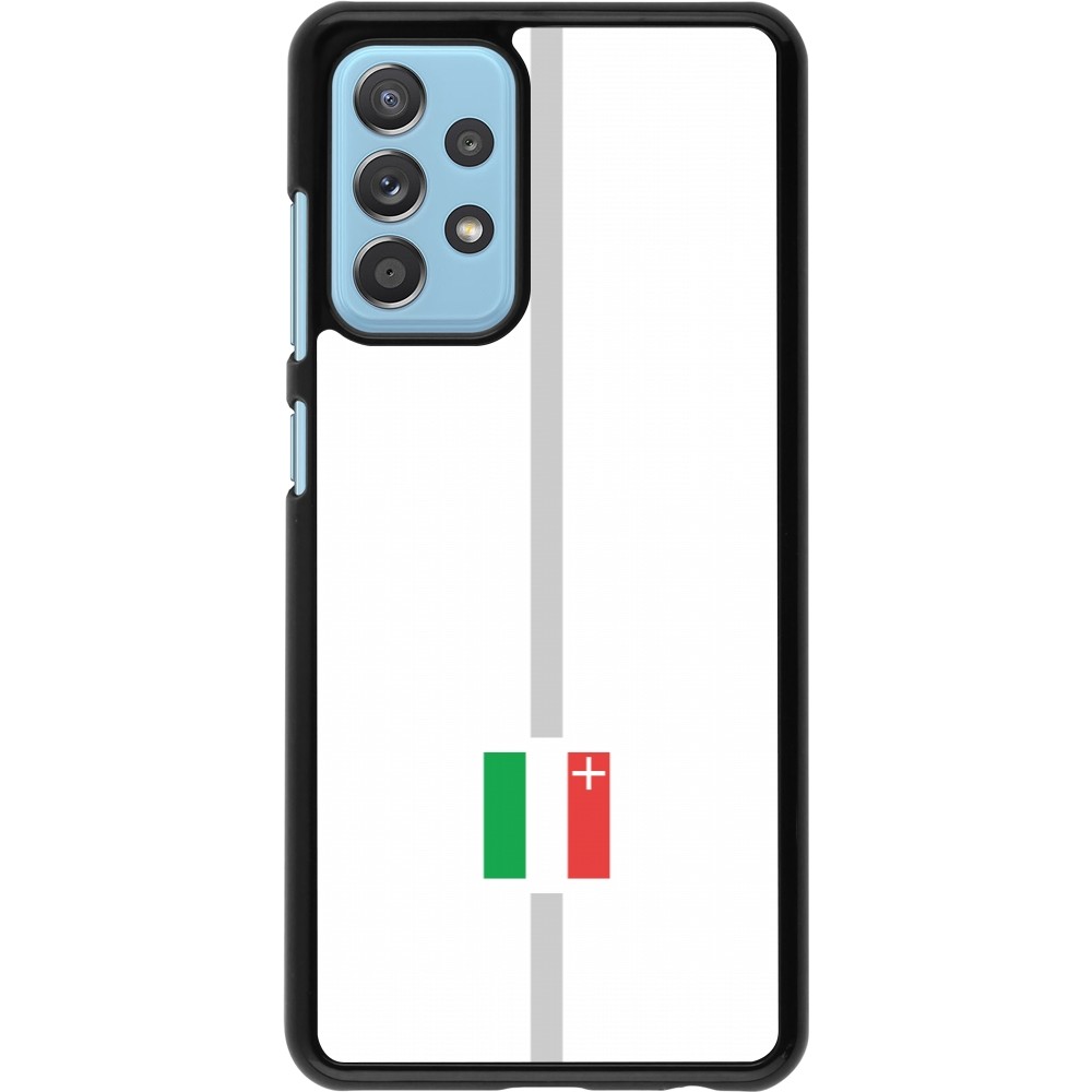 Samsung Galaxy A52 Case Hülle - Kanton NE weiss