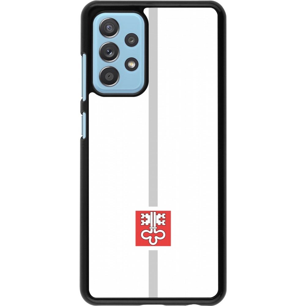 Samsung Galaxy A52 Case Hülle - Kanton NW weiss