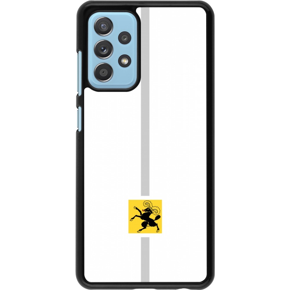 Samsung Galaxy A52 Case Hülle - Kanton SH weiss