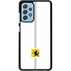 Samsung Galaxy A52 Case Hülle - Kanton SH weiss