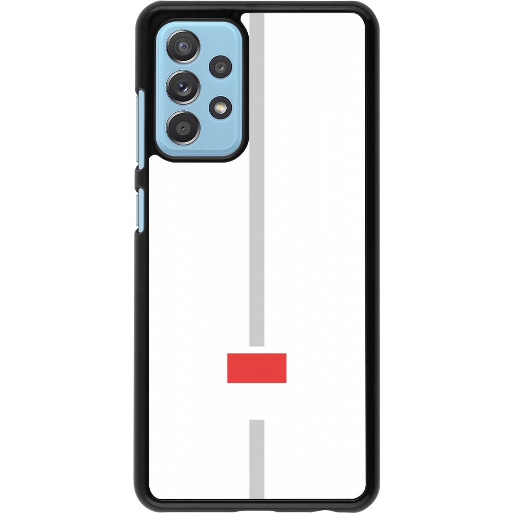 Samsung Galaxy A52 Case Hülle - Kanton SO weiss