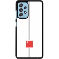Samsung Galaxy A52 Case Hülle - Kanton SZ weiss