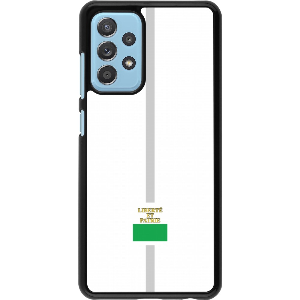 Coque Samsung Galaxy A52 - Canton VD blanc