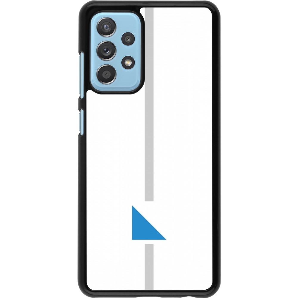 Samsung Galaxy A52 Case Hülle - Kanton ZH weiss