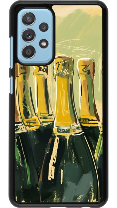 Samsung Galaxy A52 Case Hülle - Champagne Malerei