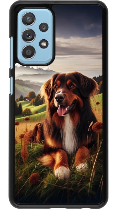 Samsung Galaxy A52 Case Hülle - Hund Land Schweiz