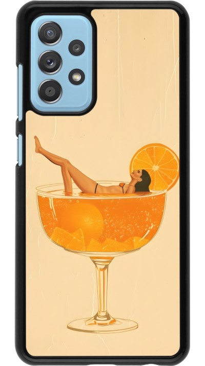 Samsung Galaxy A52 Case Hülle - Cocktail Bath Vintage