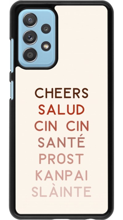 Samsung Galaxy A52 Case Hülle - Cocktail Cheers Salud