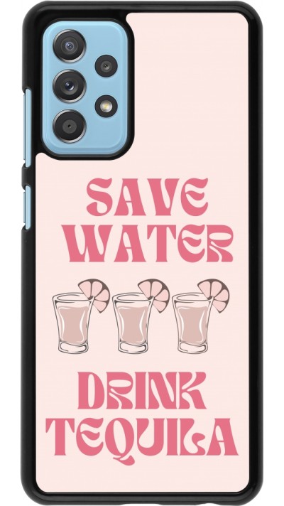 Samsung Galaxy A52 Case Hülle - Cocktail Save Water Drink Tequila