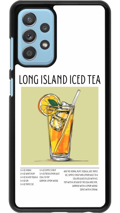 Samsung Galaxy A52 Case Hülle - Cocktail Rezept Long Island Ice Tea