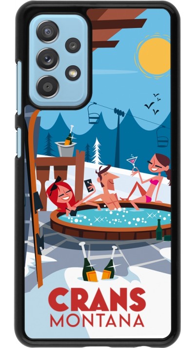 Coque Samsung Galaxy A52 - Crans-Montana Mountain Jacuzzi