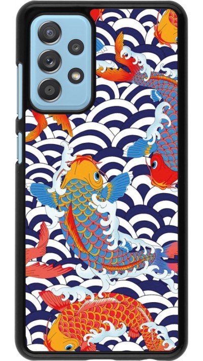 Samsung Galaxy A52 Case Hülle - Easter 2023 japanese fish