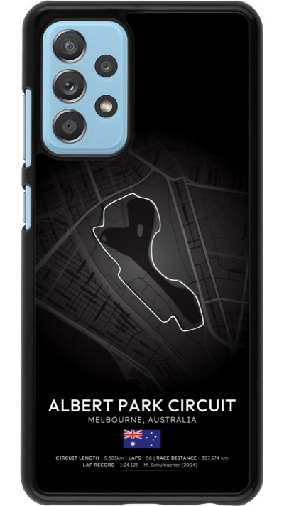 Coque Samsung Galaxy A52 - F1 Track 2025 Melbourne