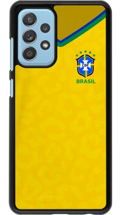 Samsung Galaxy A52 Case Hülle - Brasilien 2022 personalisierbares Fußballtrikot