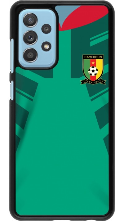 Coque Samsung Galaxy A52 - Maillot de football Cameroun 2022 personnalisable