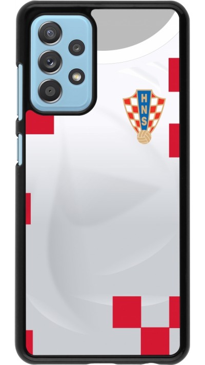 Samsung Galaxy A52 Case Hülle - Kroatien 2022 personalisierbares Fussballtrikot