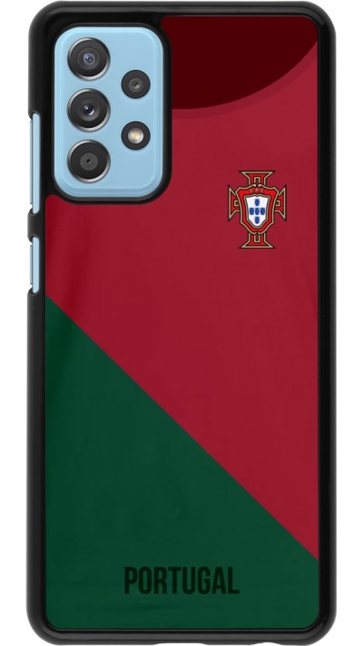 Samsung Galaxy A52 Case Hülle - Fussballtrikot Portugal2022