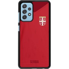 Samsung Galaxy A52 Case Hülle - Serbien 2022 personalisierbares Fussballtrikot