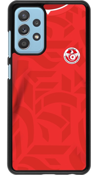 Samsung Galaxy A52 Case Hülle - Tunesien 2022 personalisierbares Fussballtrikot